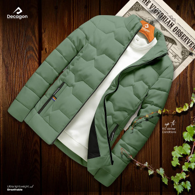 Decagon Windproof Padded Jacket | Sage Green