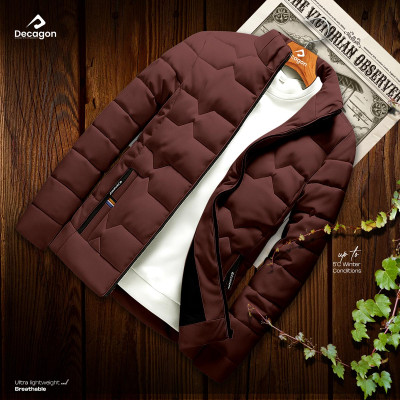 Decagon Windproof Padded Jacket | Coffee
