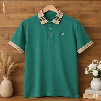Decagon Premium PK Cotton Classic Polo | Green