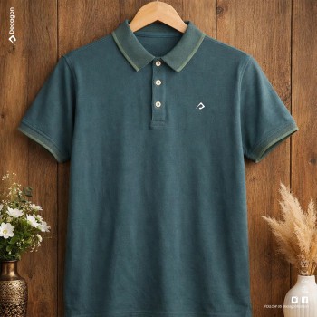 Decagon Premium PK Cotton Classic Polo | Hunter Green